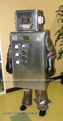 Homemade Robot Halloween Costume