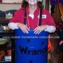 Rodeo Clown Costume with Barrel