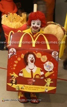 McDonald's Happy Meal & Ronald McDonald Costume