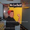 Homemade Rosie the Riveter Costume