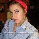 Homemade Rosie the Riveter Costume