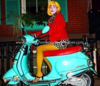 Homemade Roy Lichenstein's Pop Art Couple Costume