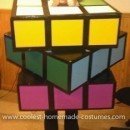 Homemade Rubiks Cube Costume