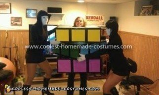 Homemade Rubiks Cube Costume