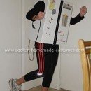 Homemade Running Refrigerator Halloween Costume