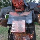 Homemade Rusted Robot Costume