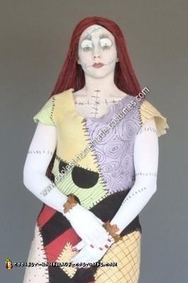 Homemade Sally from Nightmare Before Christmas Unique Halloween Costume Idea