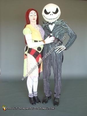 Homemade Sally from Nightmare Before Christmas Unique Halloween Costume Idea
