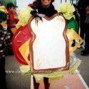 Homemade Sandwich Costume