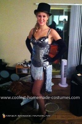 Homemade Satine from Moulin Rouge Costume