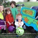 Homemade Scooby Doo Group Costume