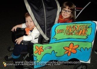 Homemade Scooby Doo Group Costume