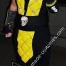 Homemade Scorpion from Mortal Kombat Costume