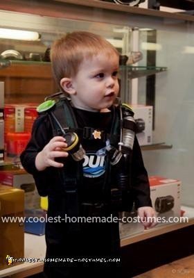 Homemade Scuba Diver Costume