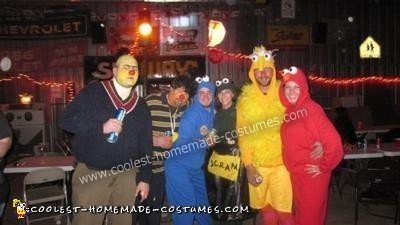 Sesame Street Group Costume