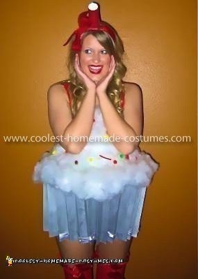 Homemade Sexy Cupcake Costume