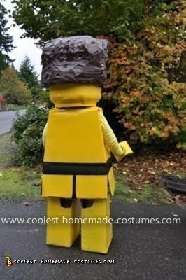 Homemade Sexy Lego Minifig Costume