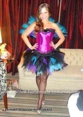 Homemade Sexy Peacock Costume