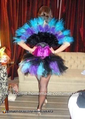 Homemade Sexy Peacock Costume