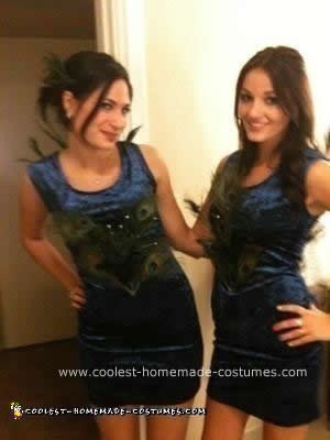 Homemade Sexy Peacock Costumes