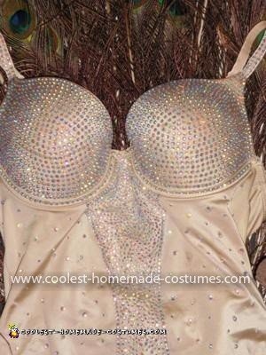 Homemade Sexy Peacock Showgirl Costume