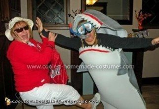 Coolest Shark Attack Costume 6