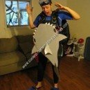 Homemade Shark Attack Victim DIY Halloween Costume Idea