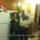 Homemade Shrek and Fiona Costume