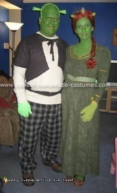 Shrek And Fiona Costume