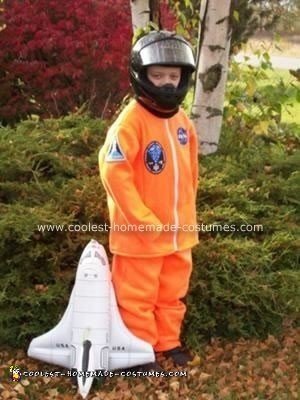 Homemade Shuttle Astronaut Costume