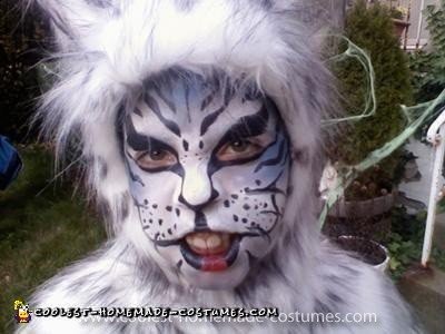 Homemade Siberian Tiger Costume