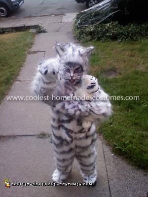 Homemade Siberian Tiger Costume