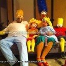 Coolest Simpson Family Costume 34