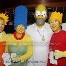 Simpsons Group Costume