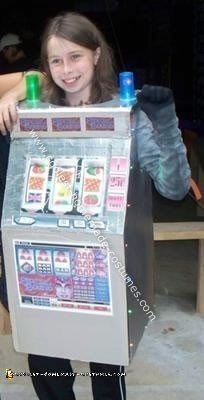 Homemade Slot Machine Costume