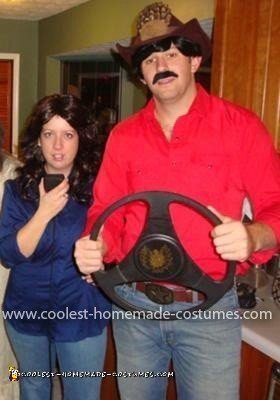 Homemade Smokey and the Bandit Couple Costume