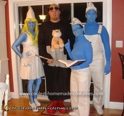 50+ Coolest Homemade Smurfs Costumes for Halloween