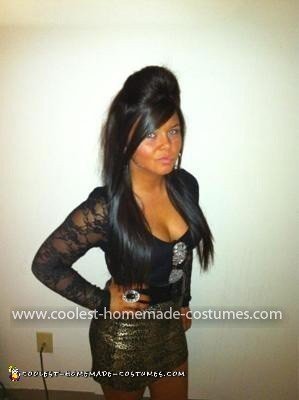 Homemade Snooki Costume