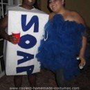 Homemade Soap and Loofah Couple Costume