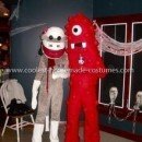 Homemade Sock Monkey Costume