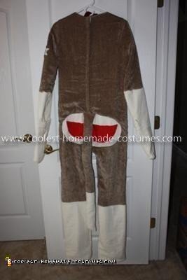 Homemade Sock Monkey Costume
