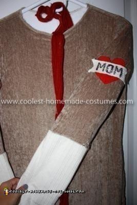 Homemade Sock Monkey Costume