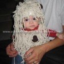 Homemade Spaghetti and Meatballs Baby Costume