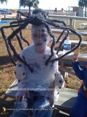 Homemade Spider Snack Costume