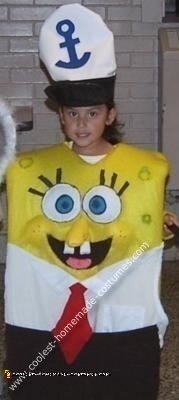 Olivia's Sponge Bob Costume