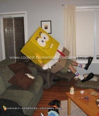 Coolest Spongebob Homemade Costume