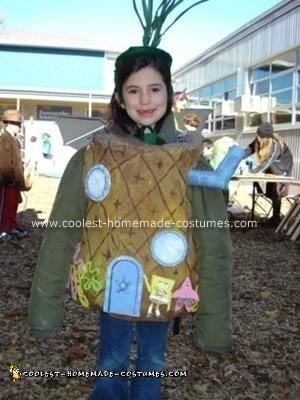 Homemade Spongebob Pineapple Costume