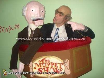 Homemade Statler and Waldorf Costume