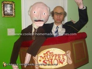 Homemade Statler and Waldorf Costume