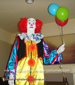 Homemade  Stephen King's IT - Pennywise the Clown Costume